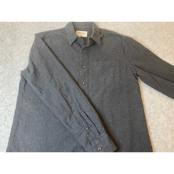 Bearbottom Clothing Other - Bearbottom Clothing Men's Medium M Gray Long Sleeve Button Up Shirt 100% Cotton